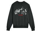 Retro Band Sweatshirt Vintage washed black