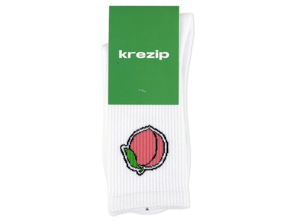 Perzik Socks White